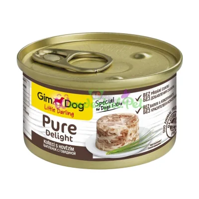 Влажный корм GimDog LD Pure Delight 85 г курица говядина