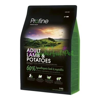 Π‘ΡΡ
ΠΎΠΉ ΠΊΠΎΡΠΌ Profine Adult Dog Lamb 3 ΠΊΠ³