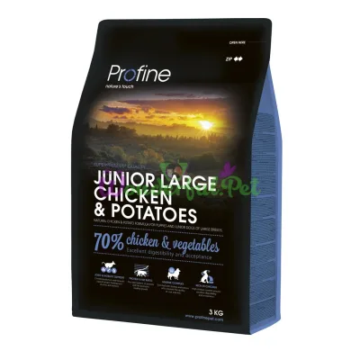 Π‘ΡΡ
ΠΎΠΉ ΠΊΠΎΡΠΌ Profine Puppy Junior Large Breed Chicken 3 ΠΊΠ³