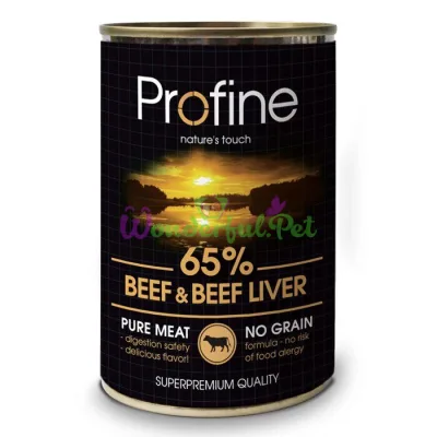 Влажный корм Profine Dog Beef Liver 400 г