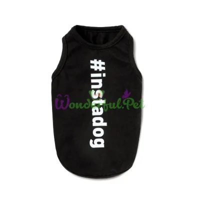 Борцовка для собак Pet Fashion #instadog XS черная