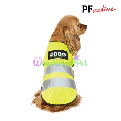 Pet Fashion Yellow Vest Dog Jacket XS