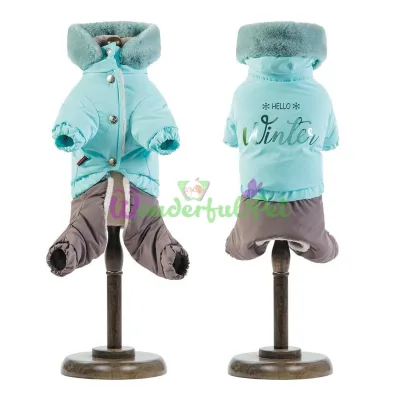 Костюм для собак Pet Fashion Барни XXS голубой