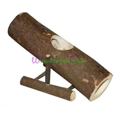 Деревянная качеля-цилиндр для грызуна Croci 25x11x12 см