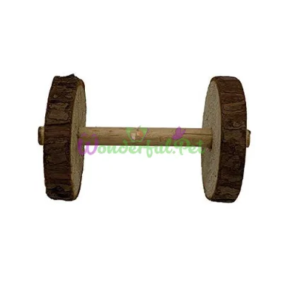 Игрушка для грызунов Croci Гантелька, дерево 4,5x9 см 2 шт уп