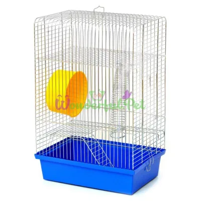 Клетка для грызунов ХОМЯК-4 цинк 330х230х500