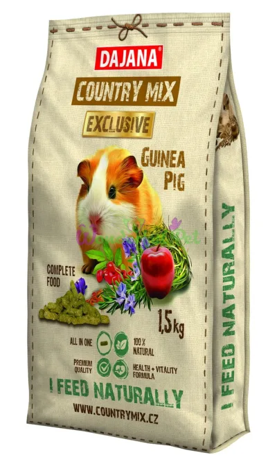 Корм Country mix EXCLUSIVE для морських свинок 500г.+