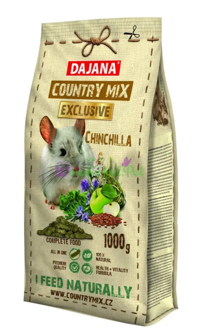 Корм Country mix EXCLUSIVE для шиншил 500г.