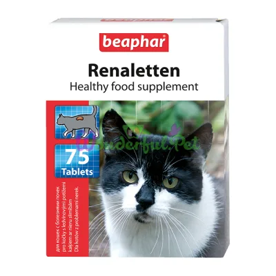 Кормовая добавка для кошек с почечными проблемами Beaphar Renaletten 75 табл.