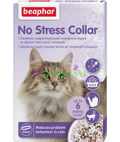 Антистрес-нашийник Beaphar No Stress для котів, 35 см