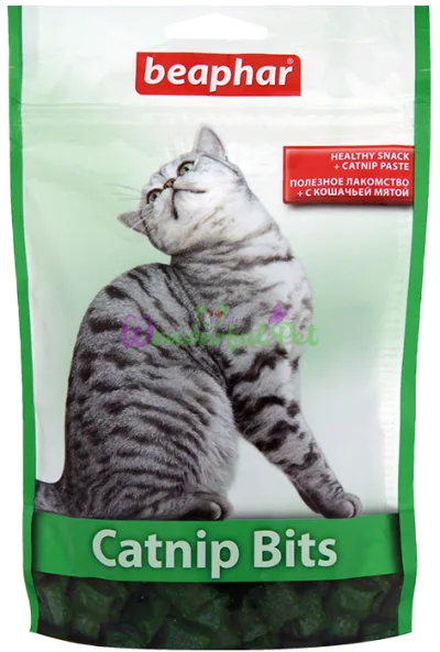 Beaphar Cat-Nip Bits Cushions with Catnip, 35 g