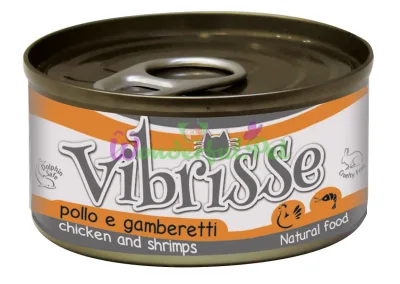 VIBRISSE Cat Food Chicken with Shrimp, 70g