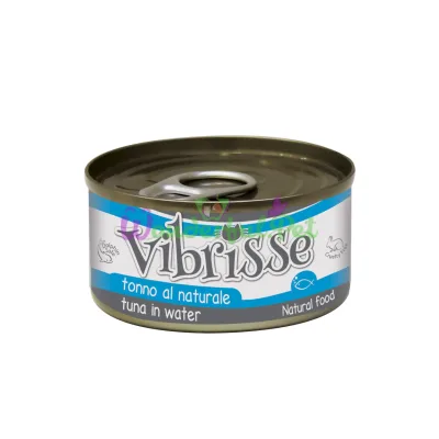 Конс. для котів VIBRISSE тунець у власному соку, 140г