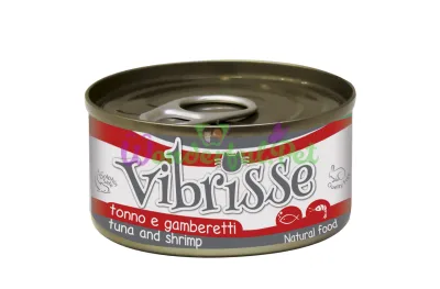 VIBRISSE Cat Food Tuna & Shrimp, 140g