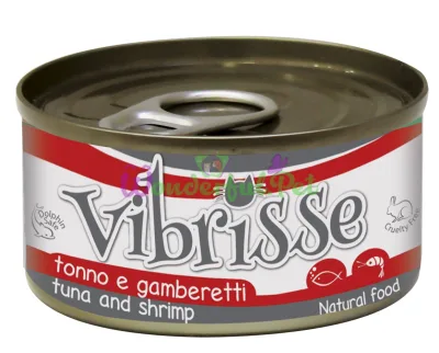 Конc. для кот. VIBRISSE тунець креветки, 70г