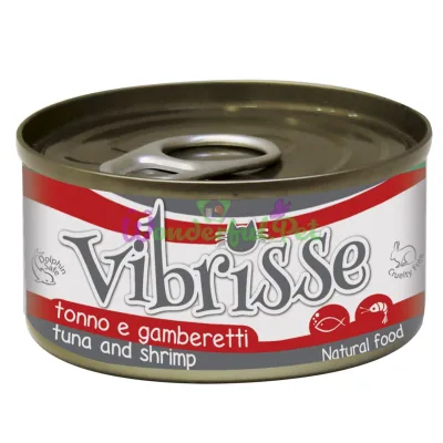 Конс. для кот. VIBRISSE тунец креветки, 70 г