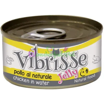 Конc. для кот. VIBRISSE JELLY, куриное филе в желе, 70г