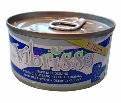 Конc. для кошенят VIBRISSE океанська риба, 70г