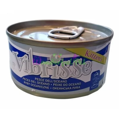 Конс. для котят VIBRISSE океаническая рыба, 70 г