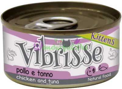 Конc. для кошенят VIBRISSE тунець курка, 70г