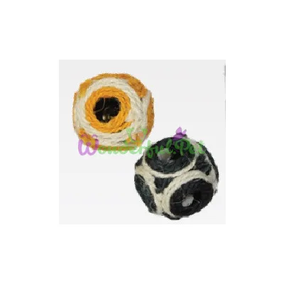 Игрушка для кот. CROCI Кубик плетеный, сезаль, 6 см