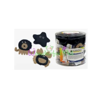 Игрушка для кошек CROCI Морепродукты ассорти, мягкие, 13 см
