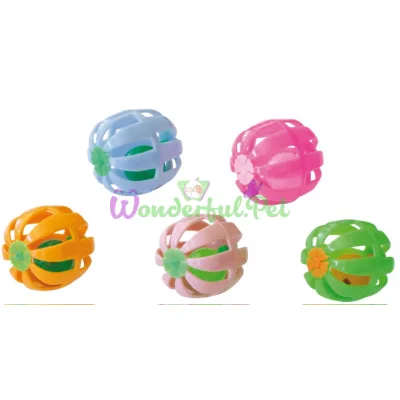 Игрушка для кошек CROCI Мяч-клетка со звонком Д=4 см