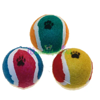 Игрушка для кошек. CROCI CAN Тенисний мячик с лапкою, 4,5 см