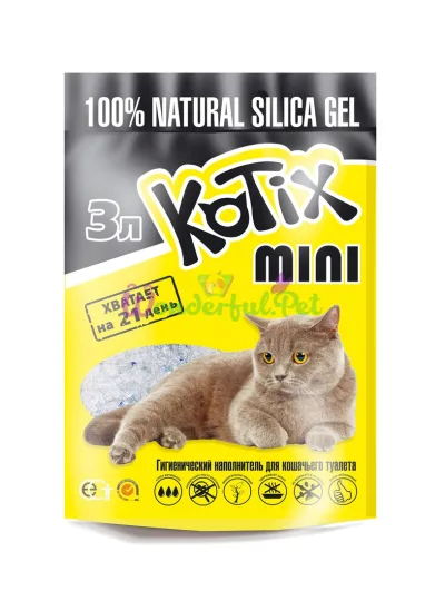 KoTiX Silica Gel Cat Litter 3 L