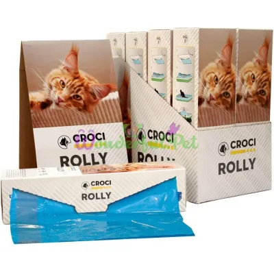 Пакеты с ручками для кошачьего туалета CROCI Rolly Universal Litter Bags 10 шт