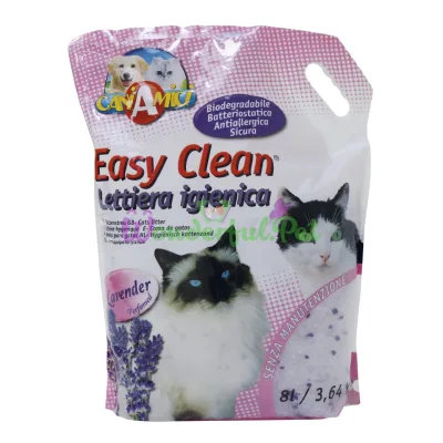 Силикагелевый наполнитель Easy Clean Lavander 8 л
