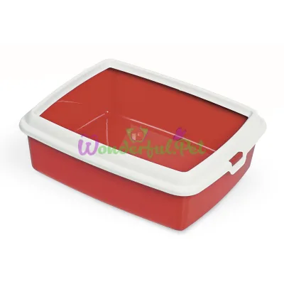 Туалет д киш с рамкою HYDRA MAXI RED, 50x40x16,5 (6 шт в ящ)