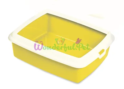 Туалет с рамкой MPS HYDRA MAXI YELLOW 50x40x16.5 см