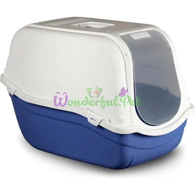 Туалет-бокс MP Bergamo ROMEO BLUE с фильтром 57x39x41 см