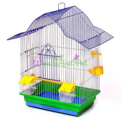 Malva Painted Bird Cage 330x230x450 mm