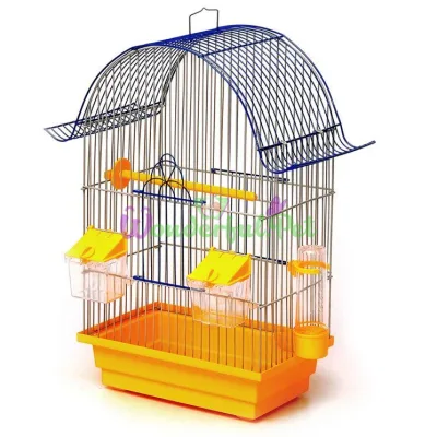 Retro Painted Bird Cage 280x180x450 mm