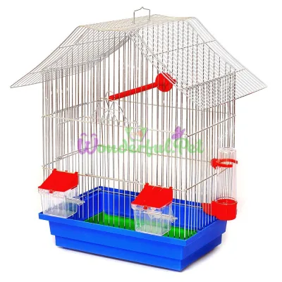 Клетка для птиц Лори Шанxай цинк 33x23x40 см