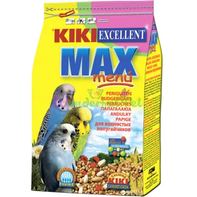 Корм для волнистых попугаев KIKI MAX MENU 1 кг
