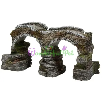 Декор в аквариум Croci Романский мост М 25x13x13 см