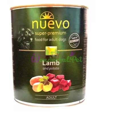 Консерва NUEVO Dog Adult Lamb Potato 800 г