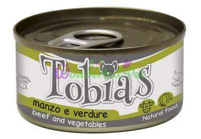 Влажный корм для собак TOBIAS говядина с овощами 170 г