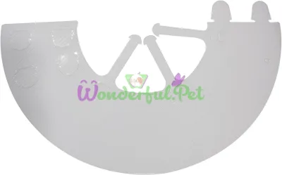 CROCI Veterinary Recovery Collar (A: 15 cm, B: 23-27 cm, C: 10-12 cm)