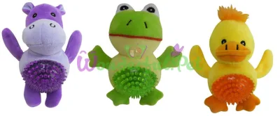 CROCI PELUCHE Animal Ball Bouncing Dog Toy, 3 pcs (price per pc)