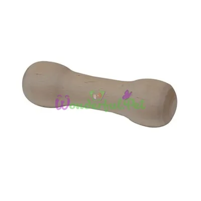 Игрушка для собак CROCI гантеля круглая, дерево, 22х6,5х6,5 см