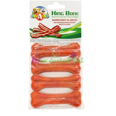 Кость King Bone Bacon, 10 см