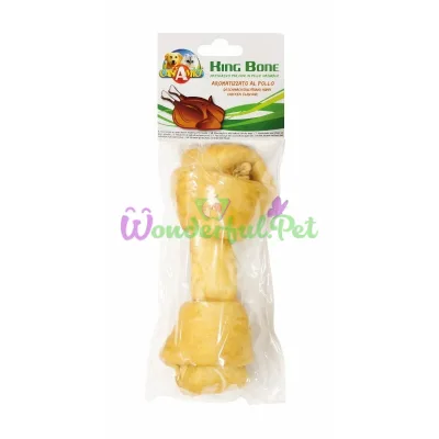 Кость жилистая узловая KingBone Buffalo Chicken, 10 см 45 г