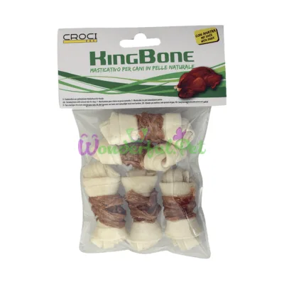Кость жилованая узловая BBQ PARTY King Bone Duck, с уткой, 5 см
