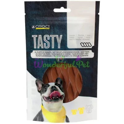 Лакомство Croci Dog KingDelice TASTY Beef косичкой 80 г