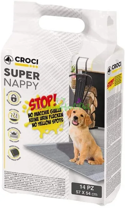 Пеленки Croci Super nappy Carbon 57х54 см 14 шт