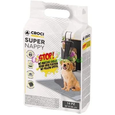Пеленки Croci Super nappy Carbon 57х54 см 14 шт